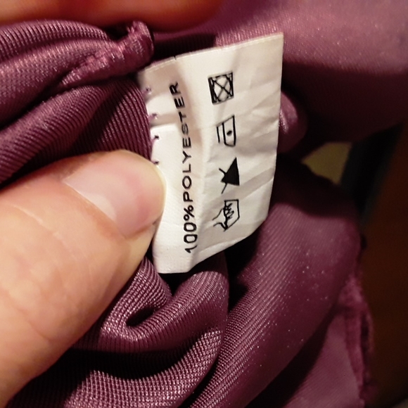 Goth renaissance purple embroidered velvet lace fairy medieval dress S - Picture 10 of 10